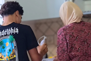 Un pranzo interculturale in comunità